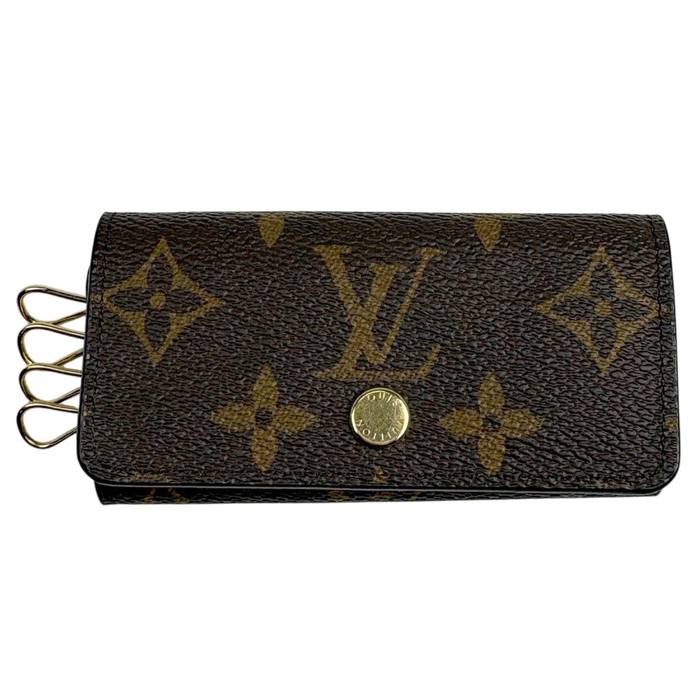 Louis Vuitton Multicles Key Hook Case Monogram Brown